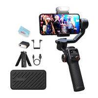 Hohem M6 Kit 3 Axis Mobile Selfie Stick Gimbal with OLED Display and Magnetic Fill Light with AI Vision Sensor